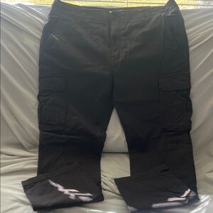 Men's Dark Grey Cargo Pants